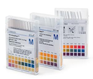pH Indicator strips, special indicator for meat processing industry, MQuant®, Supelco®